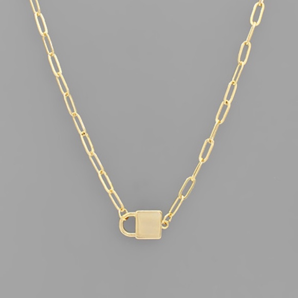 Side Lock Necklace - Picture 1 of 1
